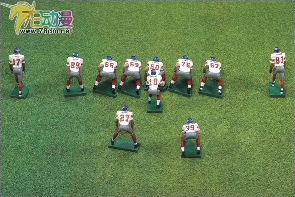 麦克法兰系列玩具 NFL美式足球系列 NY GIANTS ULTIMATE TEAM SET: CHAMPIONSHIP EDITION