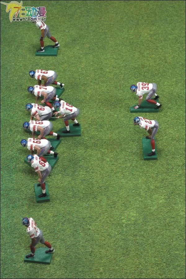 麦克法兰系列玩具 NFL美式足球系列 NY GIANTS ULTIMATE TEAM SET: CHAMPIONSHIP EDITION