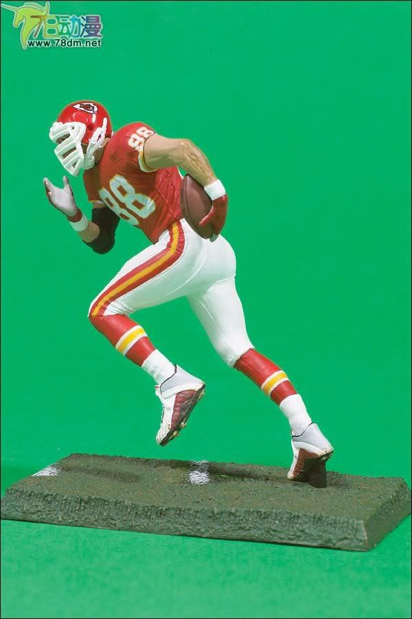 麦克法兰系列玩具 NFL美式足球系列 3寸 NFL 第2代 BRETT FAVRE 2/TONY GONZALEZ