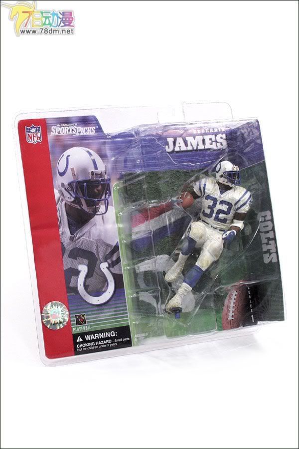麦克法兰系列玩具 NFL美式足球系列 NFL 第1代 EDGERRIN JAMES