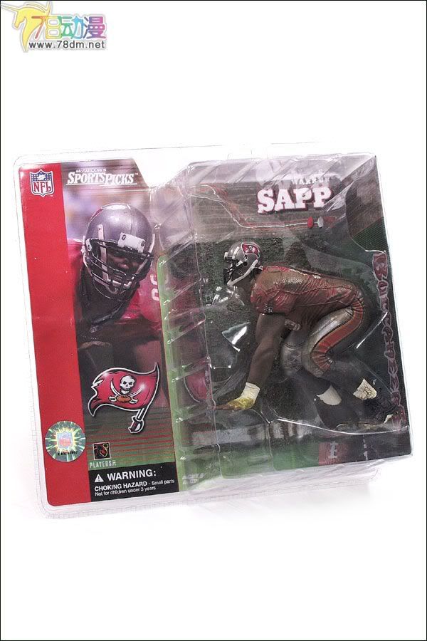 麦克法兰系列玩具 NFL美式足球系列 NFL 第1代 WARREN SAPP