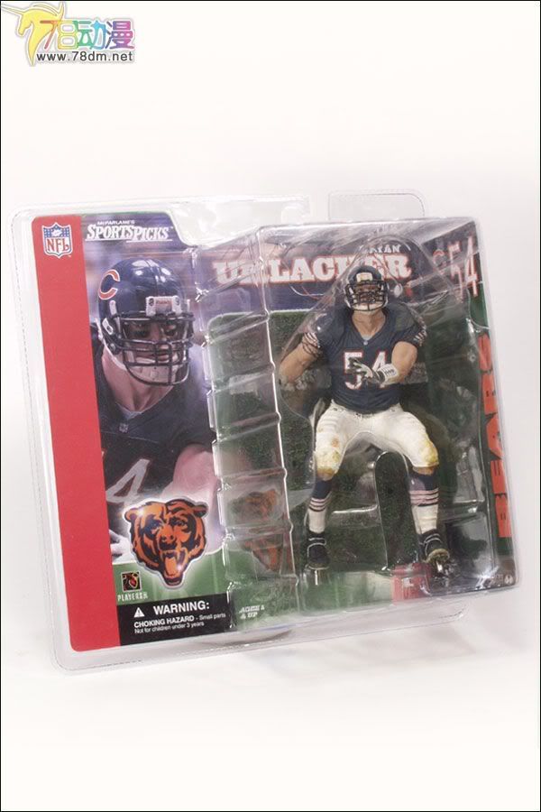 麦克法兰系列玩具 NFL美式足球系列 NFL 第2代 BRIAN URLACHER