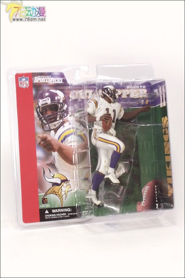 麦克法兰系列玩具 NFL美式足球系列 NFL 第2代 DAUNTE CULPEPPER