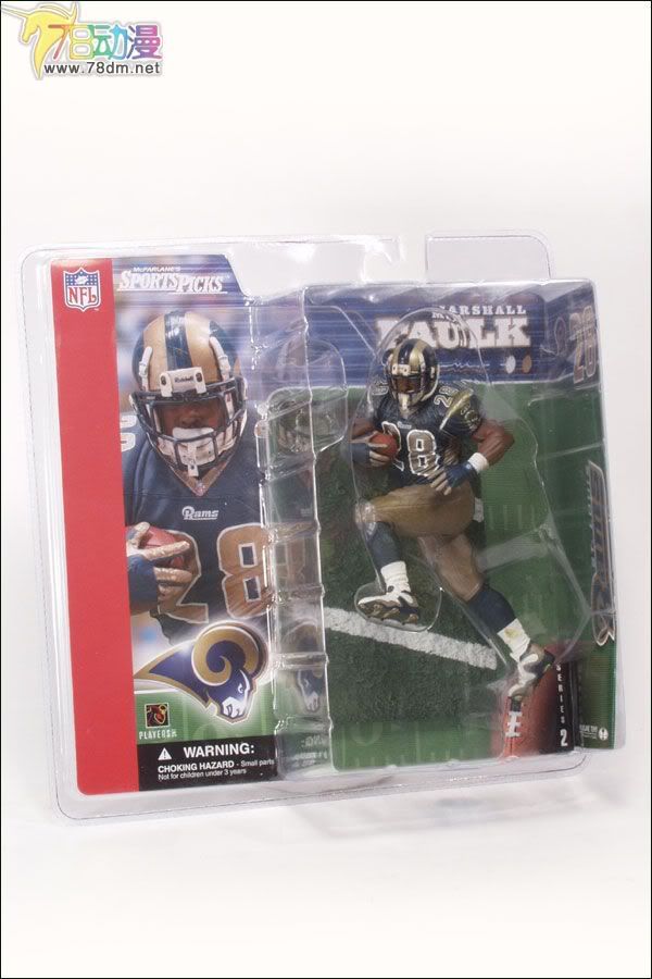 麦克法兰系列玩具 NFL美式足球系列 NFL 第2代 MARSHALL FAULK