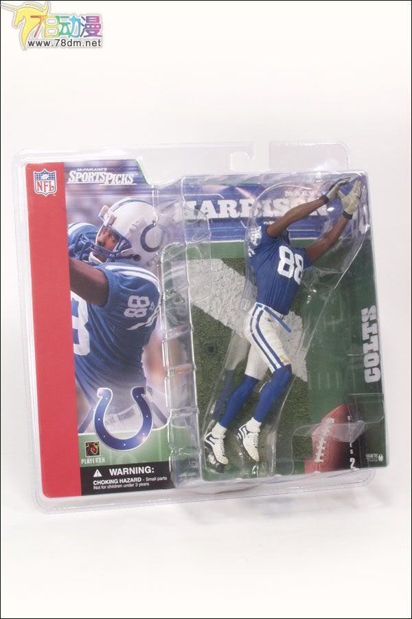 麦克法兰系列玩具 NFL美式足球系列 NFL 第2代 MARVIN HARRISON