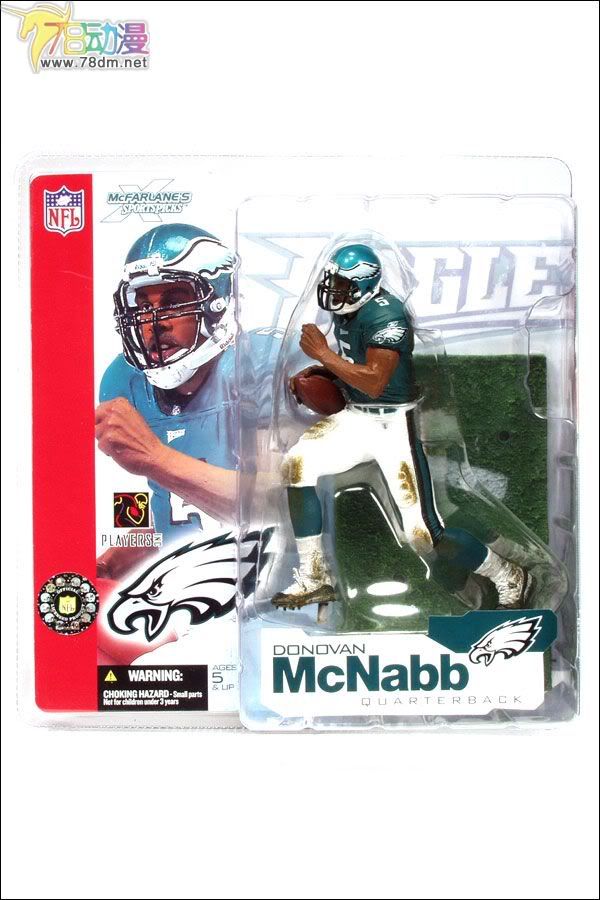 麦克法兰系列玩具 NFL美式足球系列 NFL 第4代 DONOVAN MCNABB