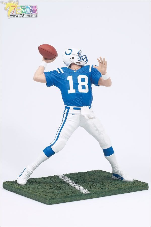 麦克法兰系列玩具 NFL美式足球系列 NFL 第8代 PEYTON MANNING 2
