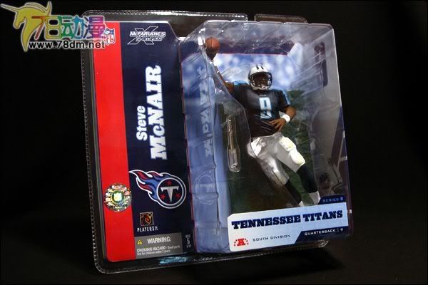 麦克法兰系列玩具 NFL美式足球系列 NFL 第8代 STEVE McNAIR