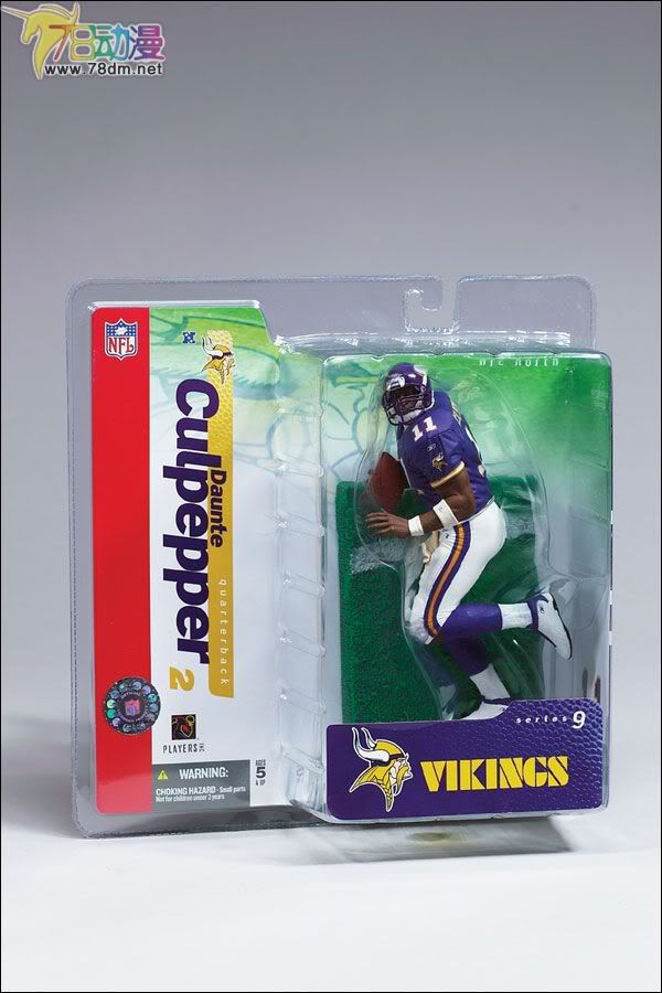 麦克法兰系列玩具 NFL美式足球系列 NFL 第9代 DAUNTE CULPEPPER 2