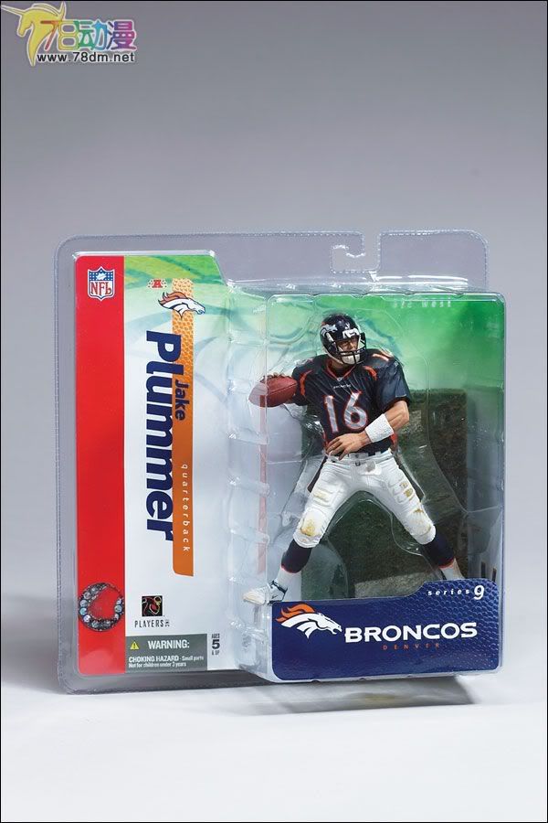 麦克法兰系列玩具 NFL美式足球系列 NFL 第9代 JAKE PLUMMER