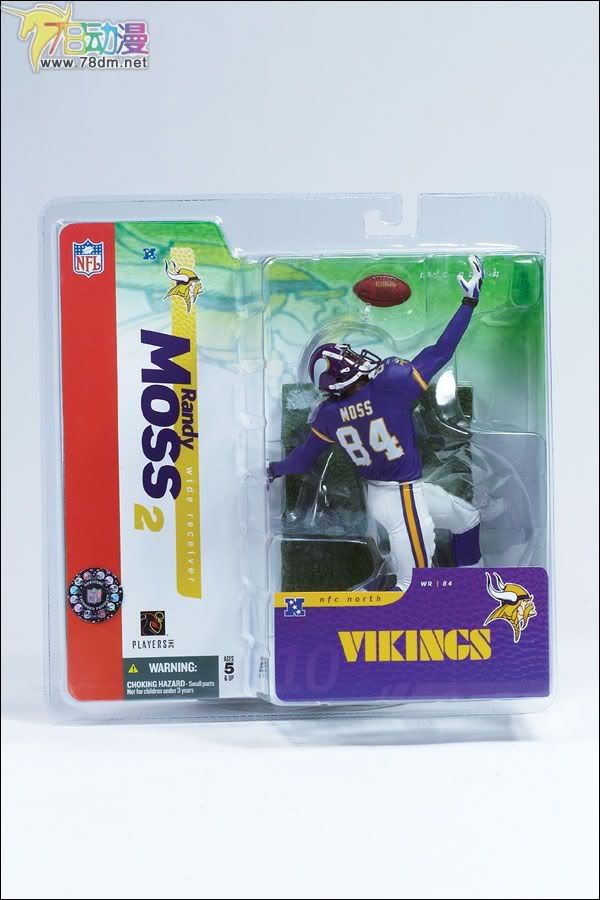 麦克法兰系列玩具 NFL美式足球系列 NFL 第10代 RANDY MOSS 2