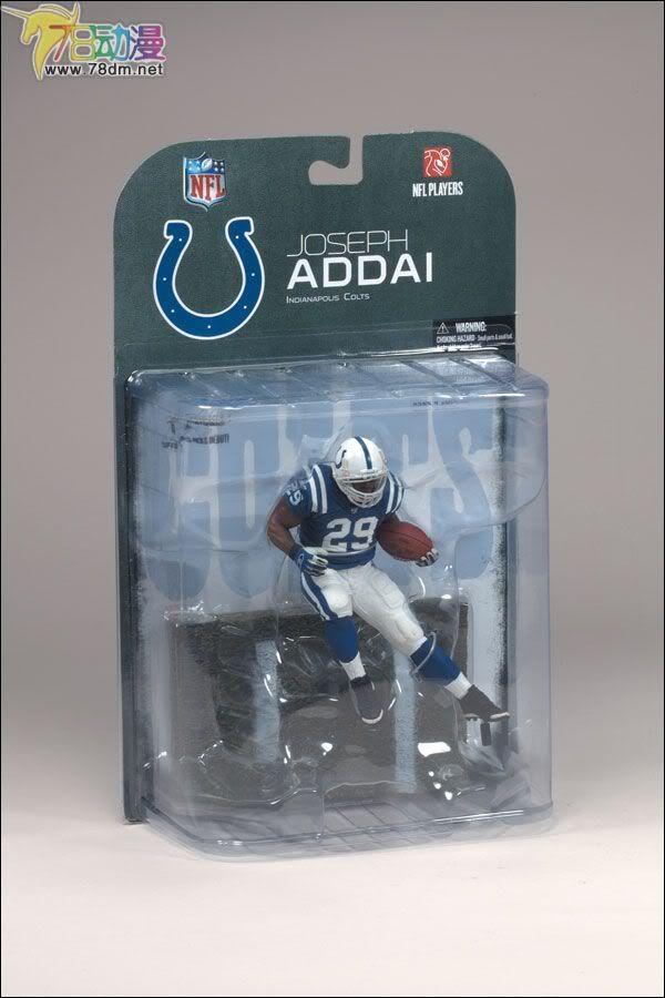 麦克法兰系列玩具 NFL美式足球系列 NFL 第17代 JOSEPH ADDAI