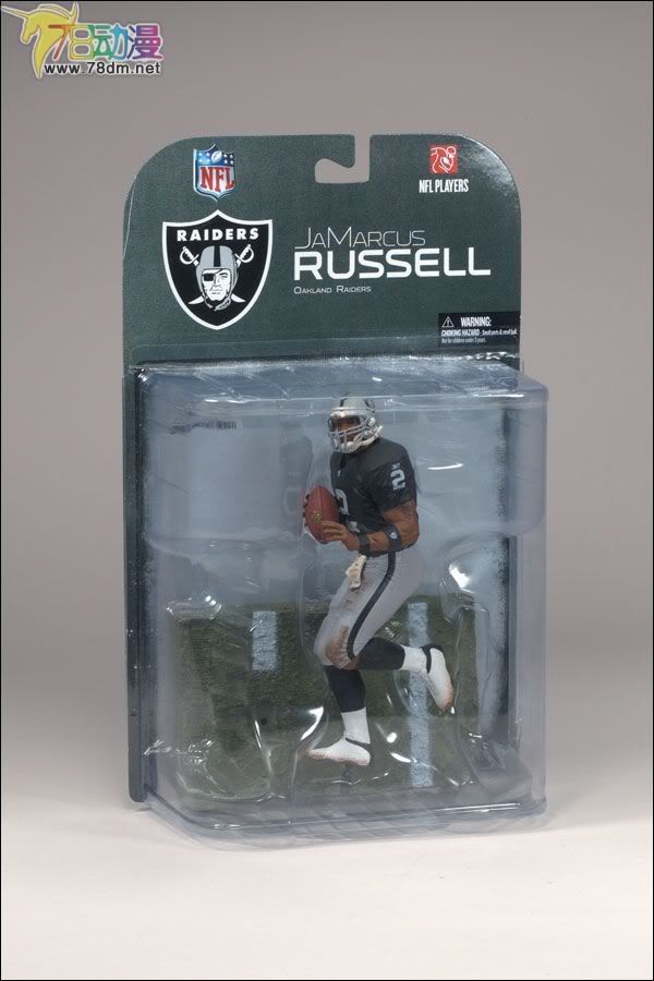 麦克法兰系列玩具 NFL美式足球系列 NFL 第17代 JAMARCUS RUSSELL