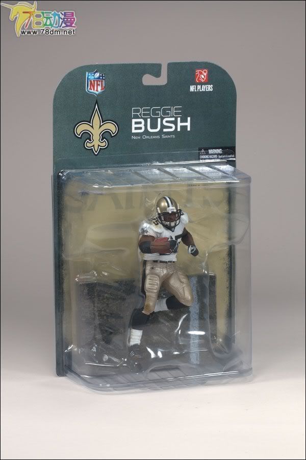 麦克法兰系列玩具 NFL美式足球系列 NFL 第17代 REGGIE BUSH 2