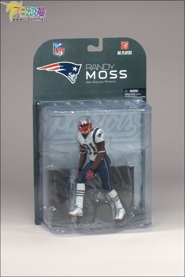 麦克法兰系列玩具 NFL美式足球系列 NFL 第17代 RANDY MOSS 4