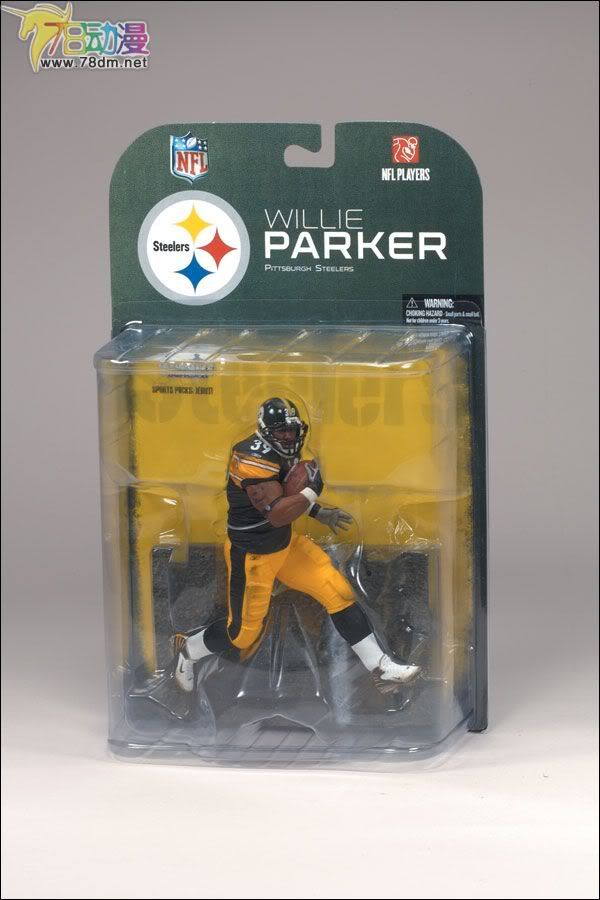 麦克法兰系列玩具 NFL美式足球系列 NFL 第17代 WILLIE PARKER