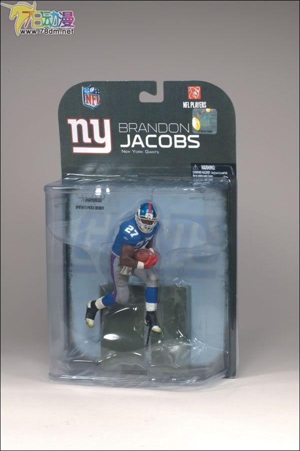 麦克法兰系列玩具 NFL美式足球系列 NFL 第18代 BRANDON JACOBS