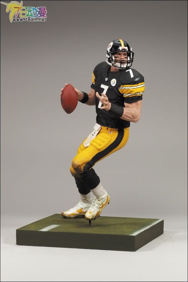 麦克法兰系列玩具 NFL美式足球系列 NFL 第18代 BEN ROETHLISBERGER 2