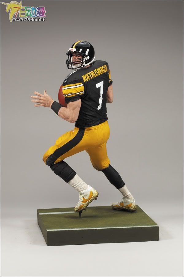麦克法兰系列玩具 NFL美式足球系列 NFL 第18代 BEN ROETHLISBERGER 2