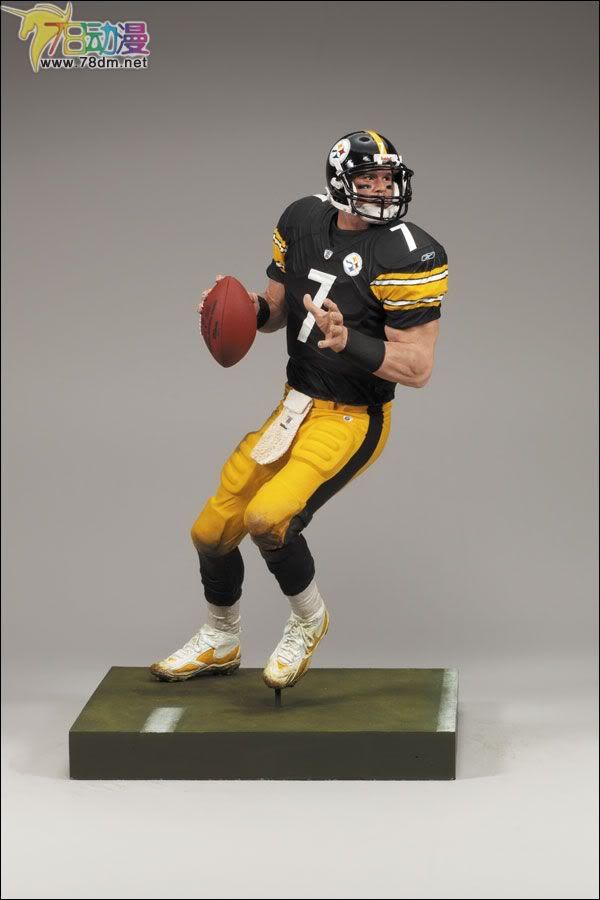 麦克法兰系列玩具 NFL美式足球系列 NFL 第18代 BEN ROETHLISBERGER 2