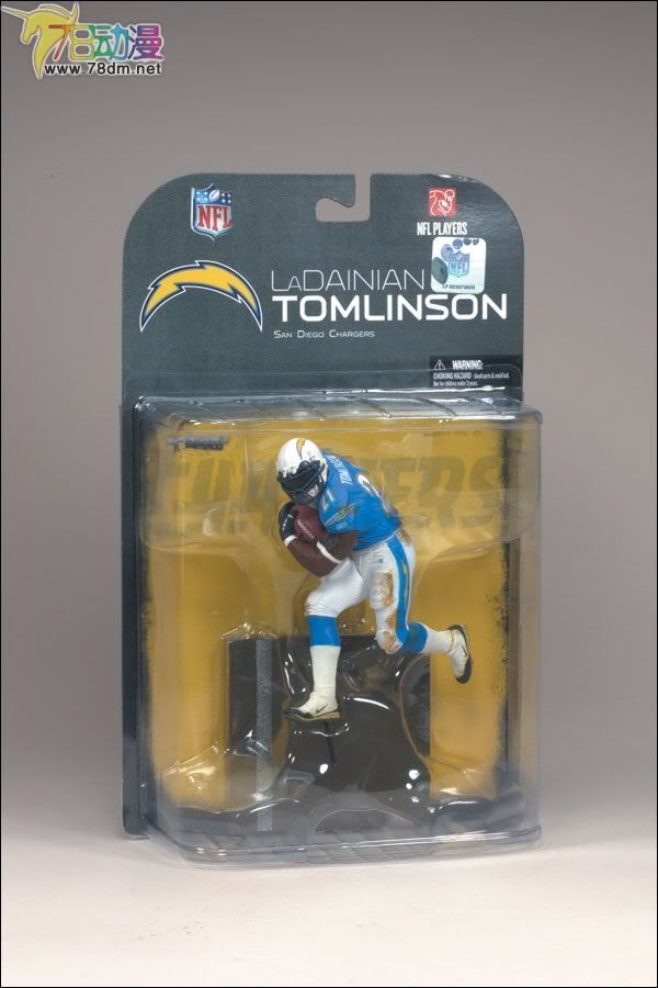 麦克法兰系列玩具 NFL美式足球系列 NFL 第18代 LaDAINIAN TOMLINSON 6