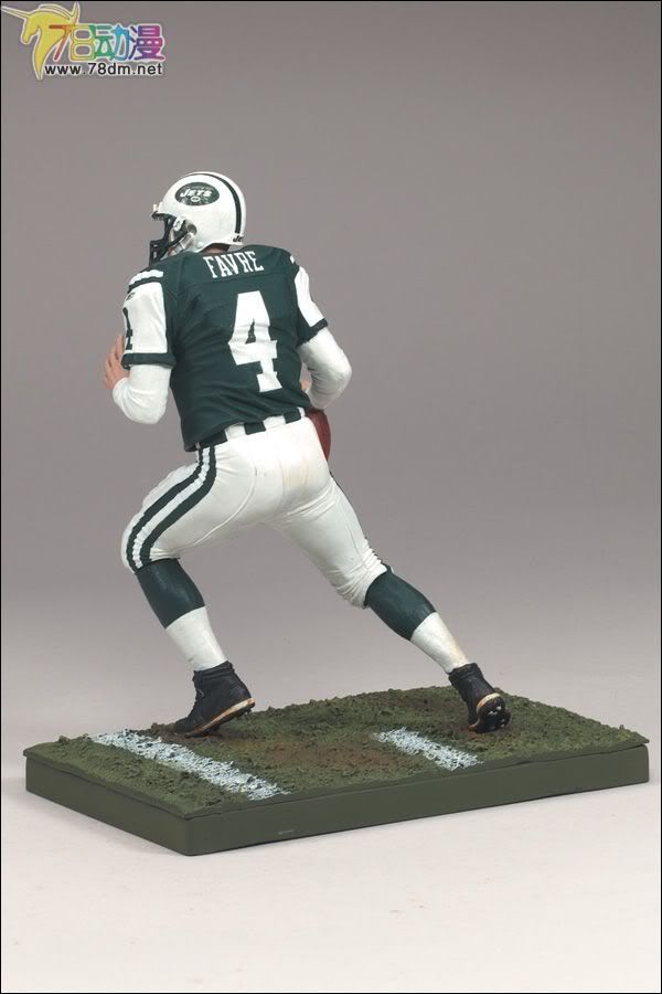 麦克法兰系列玩具 NFL美式足球系列 NFL 第19代 BRETT FAVRE 5 (GREEN JERSEY)