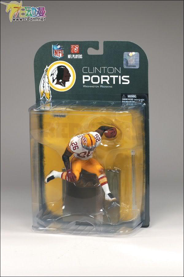 麦克法兰系列玩具 NFL美式足球系列 NFL 第19代 CLINTON PORTIS 2