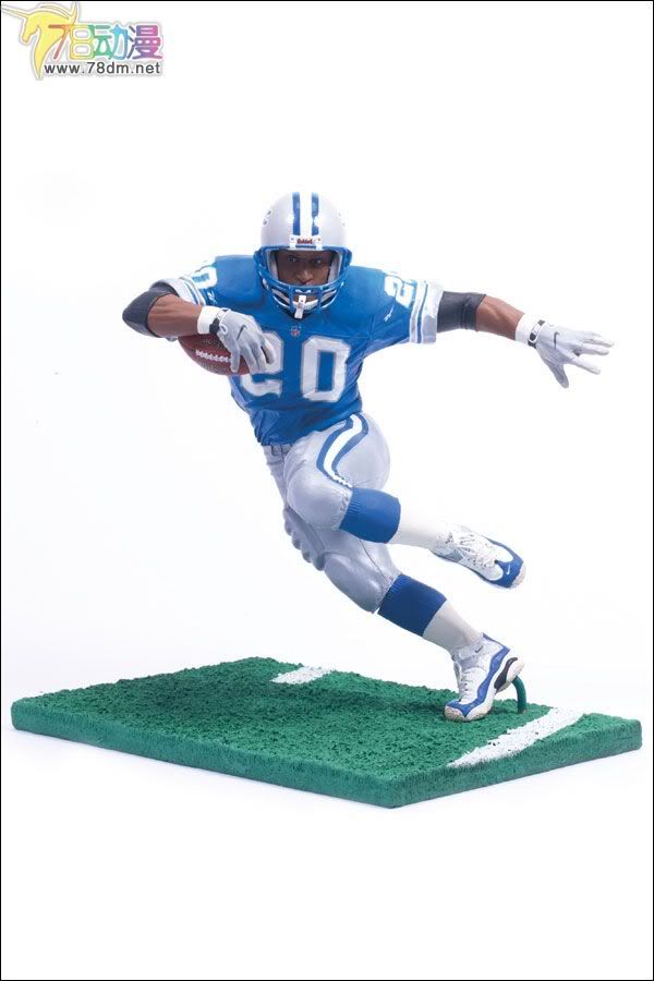 麦克法兰系列玩具 NFL美式足球系列 NFL传奇 第1代 BARRY SANDERS