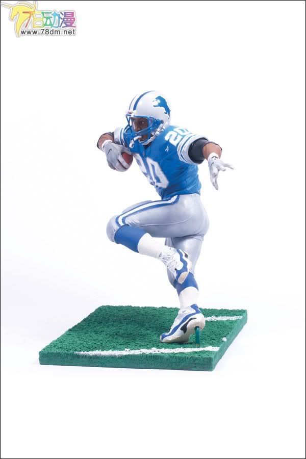 麦克法兰系列玩具 NFL美式足球系列 NFL传奇 第1代 BARRY SANDERS