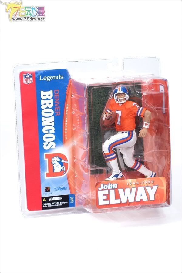 麦克法兰系列玩具 NFL美式足球系列 NFL传奇 第1代 JOHN ELWAY