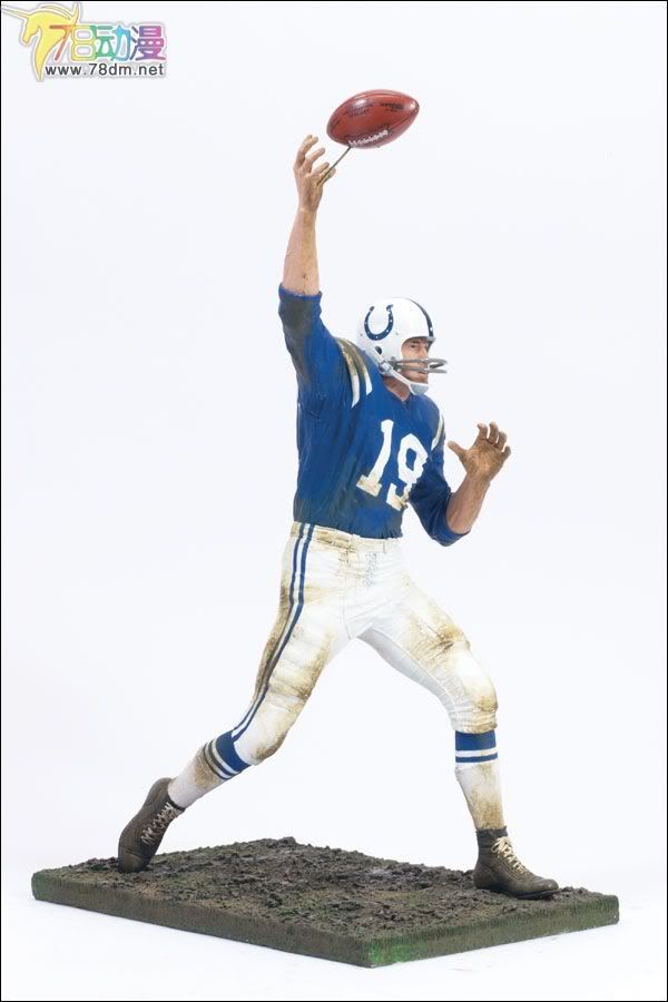 麦克法兰系列玩具 NFL美式足球系列 NFL传奇 第1代 JOHNNY UNITAS