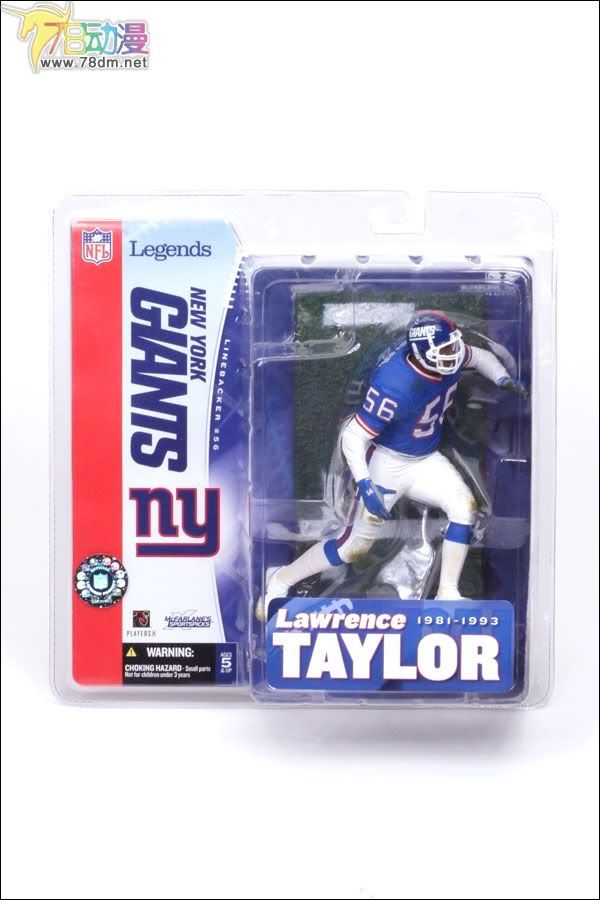 麦克法兰系列玩具 NFL美式足球系列 NFL传奇 第1代 LAWRENCE TAYLOR