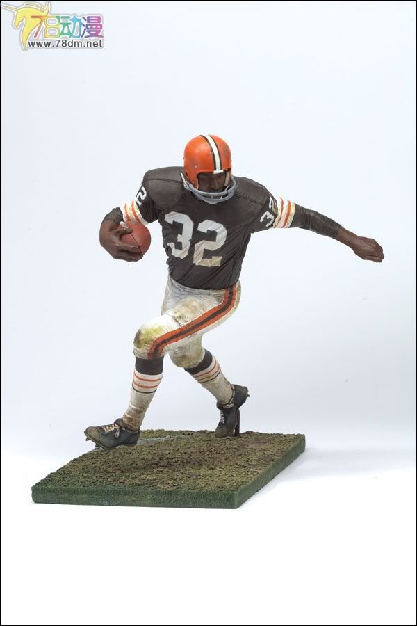 麦克法兰系列玩具 NFL美式足球系列 NFL传奇 第2代 JIM BROWN