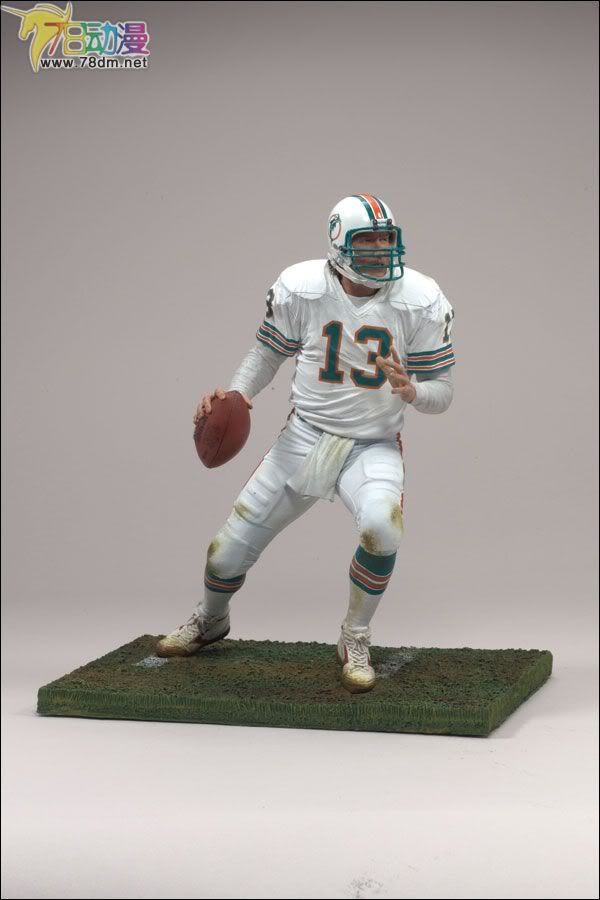麦克法兰系列玩具 NFL美式足球系列 NFL传奇 第3代 DAN MARINO