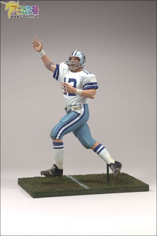 麦克法兰系列玩具 NFL美式足球系列 NFL传奇 第3代 ROGER STAUBACH