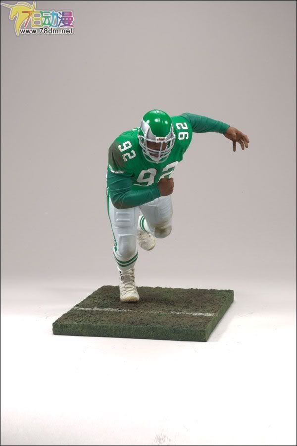 麦克法兰系列玩具 NFL美式足球系列 NFL传奇 第3代 REGGIE WHITE (EAGLES)