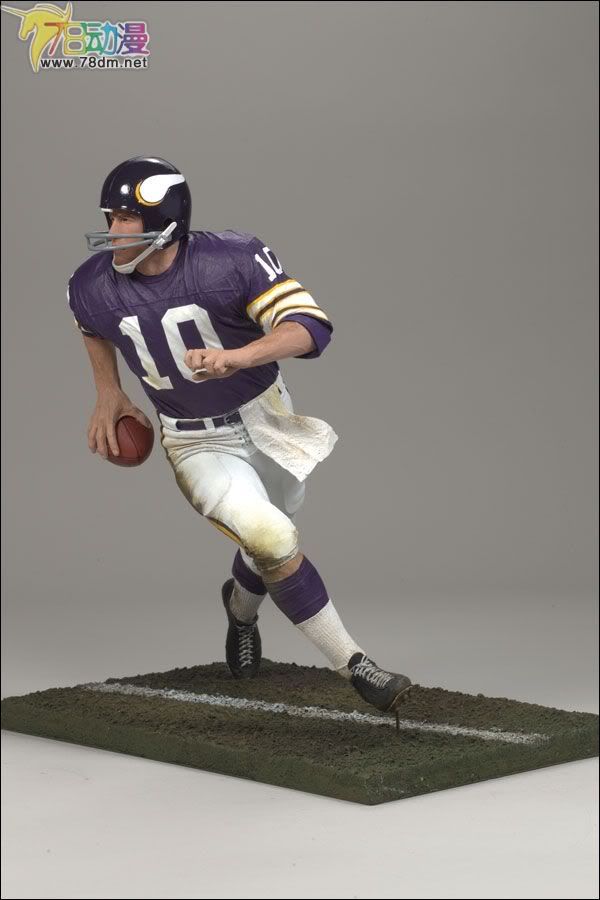 麦克法兰系列玩具 NFL美式足球系列 NFL传奇 第4代 FRAN TARKENTON