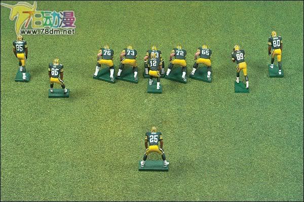 麦克法兰系列玩具 NFL美式足球系列 NFL 最佳阵容 第2代 GREEN BAY PACKERS
