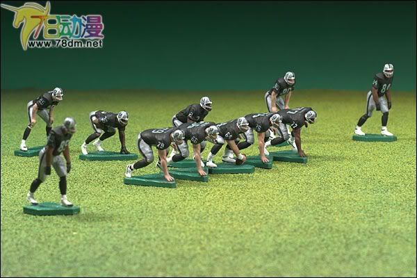 麦克法兰系列玩具 NFL美式足球系列 NFL 最佳阵容 第2代 OAKLAND RAIDERS