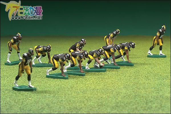 麦克法兰系列玩具 NFL美式足球系列 NFL 最佳阵容 第2代 PITTSBURGH STEELERS