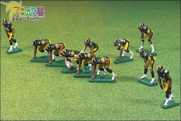麦克法兰系列玩具 NFL美式足球系列 NFL 最佳阵容 第2代 PITTSBURGH STEELERS