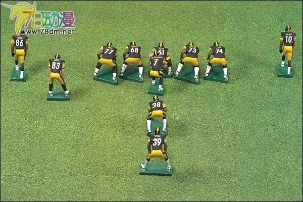 麦克法兰系列玩具 NFL美式足球系列 NFL 最佳阵容 第2代 PITTSBURGH STEELERS