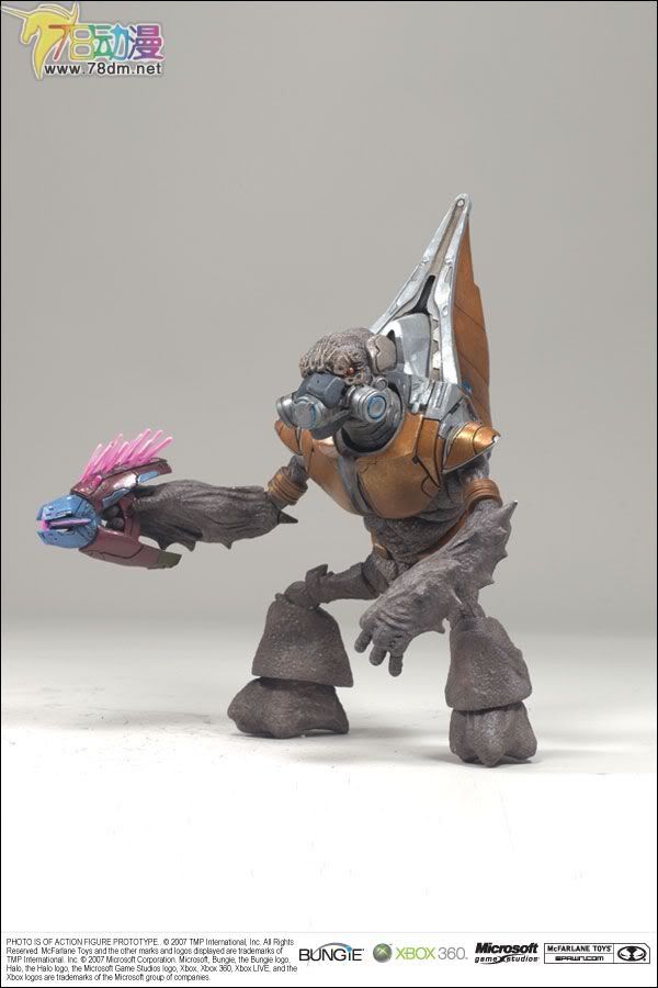 麦克法兰系列玩具 游戏与动画系列 光环3 第一代 战役 GRUNT