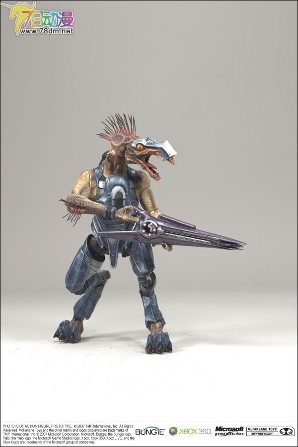 麦克法兰系列玩具 游戏与动画系列 光环3 第一代 战役 JACKAL SNIPER