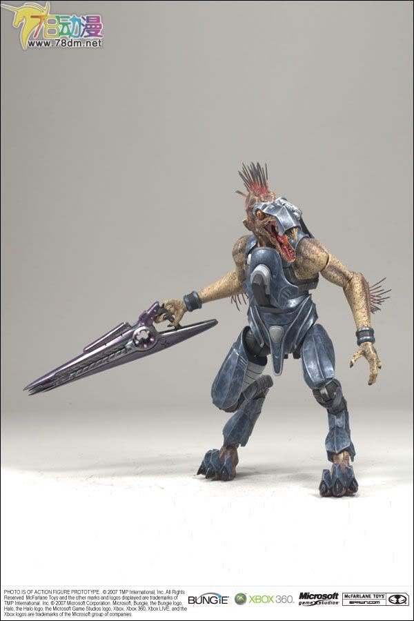 麦克法兰系列玩具 游戏与动画系列 光环3 第一代 战役 JACKAL SNIPER