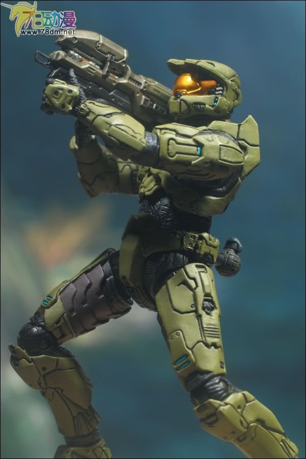 麦克法兰系列玩具 游戏与动画系列 光环3 第二代 战役 MASTER CHIEF 2