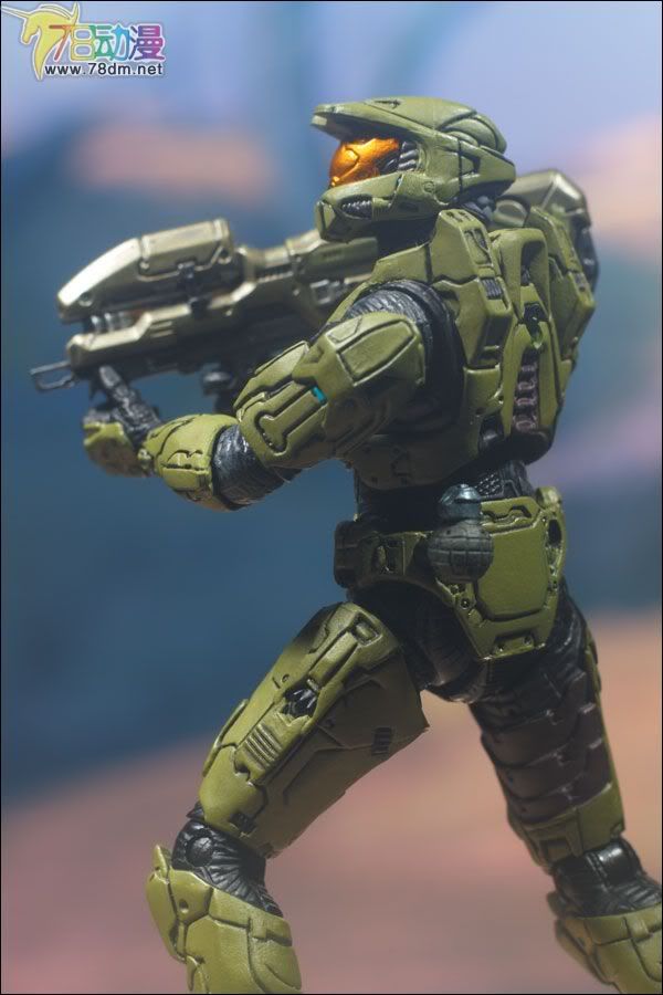 麦克法兰系列玩具 游戏与动画系列 光环3 第二代 战役 MASTER CHIEF 2