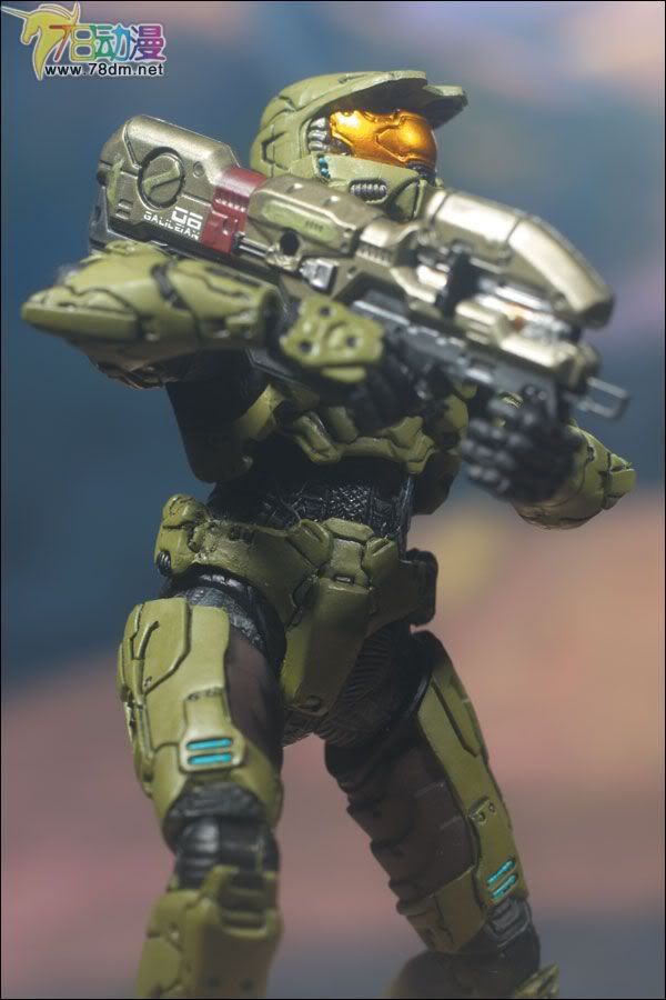 麦克法兰系列玩具 游戏与动画系列 光环3 第二代 战役 MASTER CHIEF 2