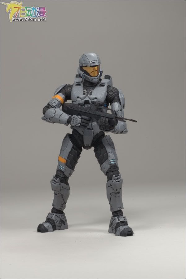 麦克法兰系列玩具 游戏与动画系列 光环3 第二代 多人连线 SPARTAN ODST (STEEL)