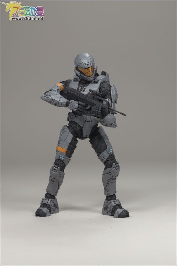 麦克法兰系列玩具 游戏与动画系列 光环3 第二代 多人连线 SPARTAN ODST (STEEL)